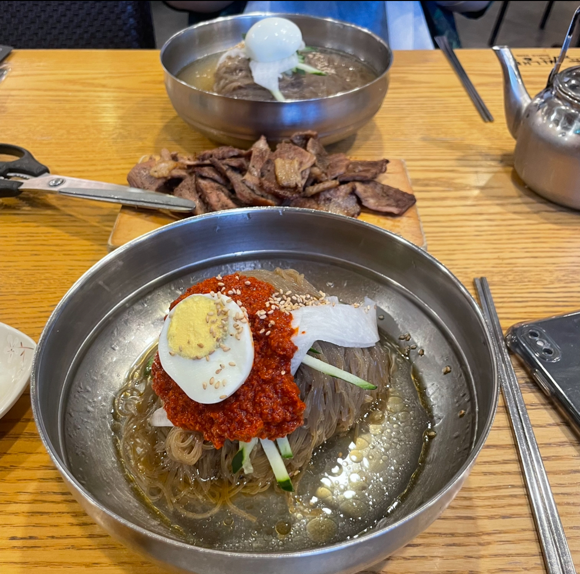 육쌈냉면 발산역점 매장 방문 후 남겨주신 고객 리뷰 사진입니다.