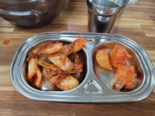 산월수제비 매장 방문 후 남겨주신 고객 리뷰 사진입니다.