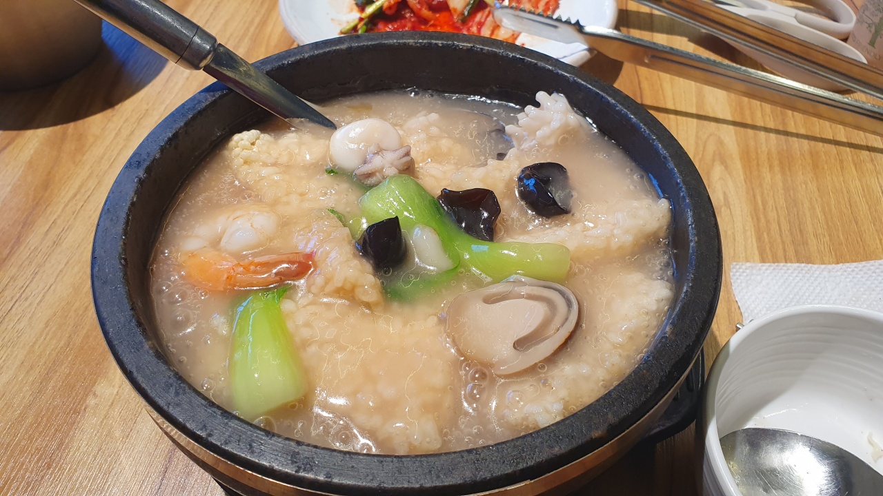청담해물누룽지탕 매장 방문 후 남겨주신 고객 리뷰 사진입니다.