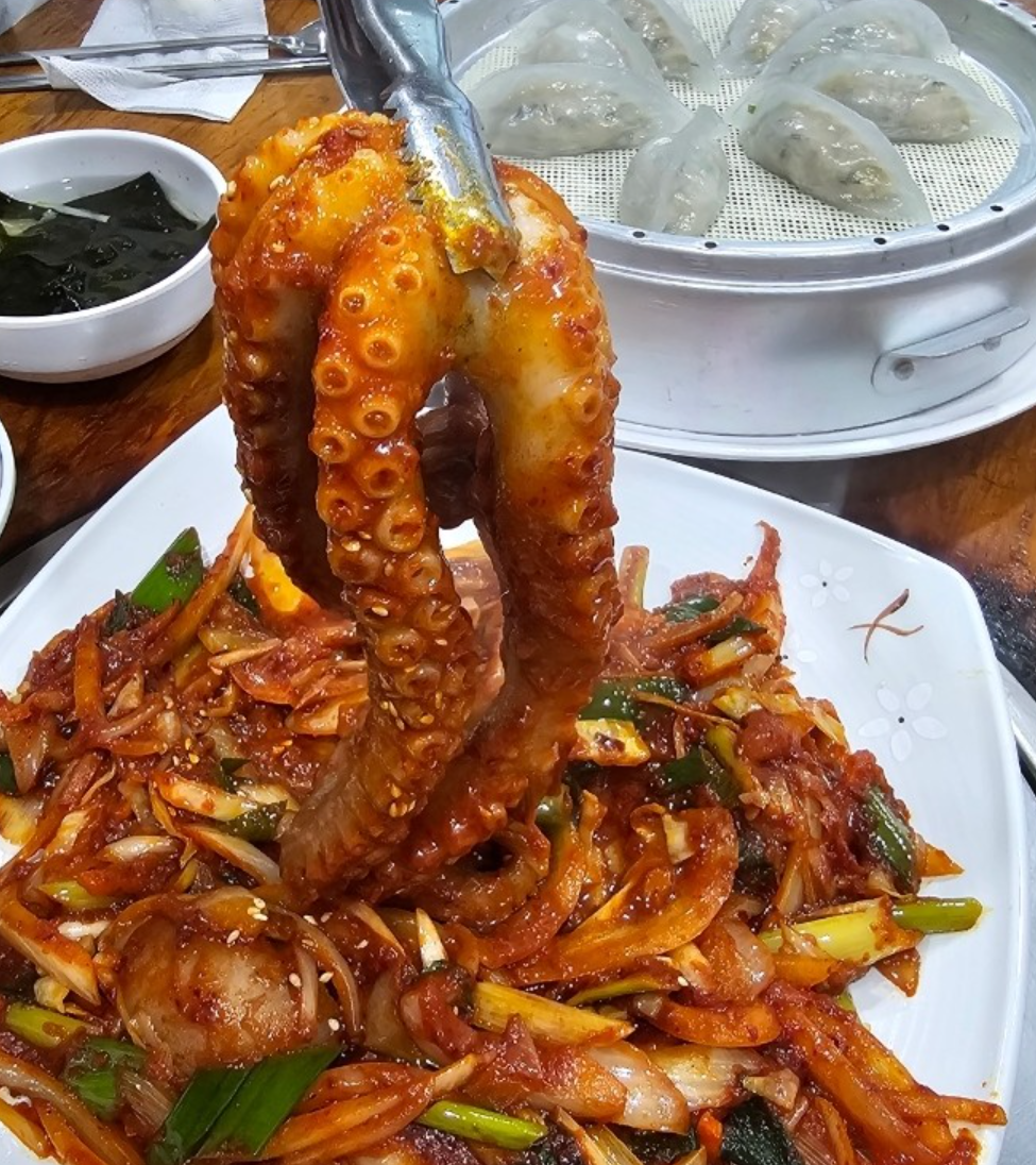 달리도낙지 달락 매장 방문 후 남겨주신 고객 리뷰 사진입니다.