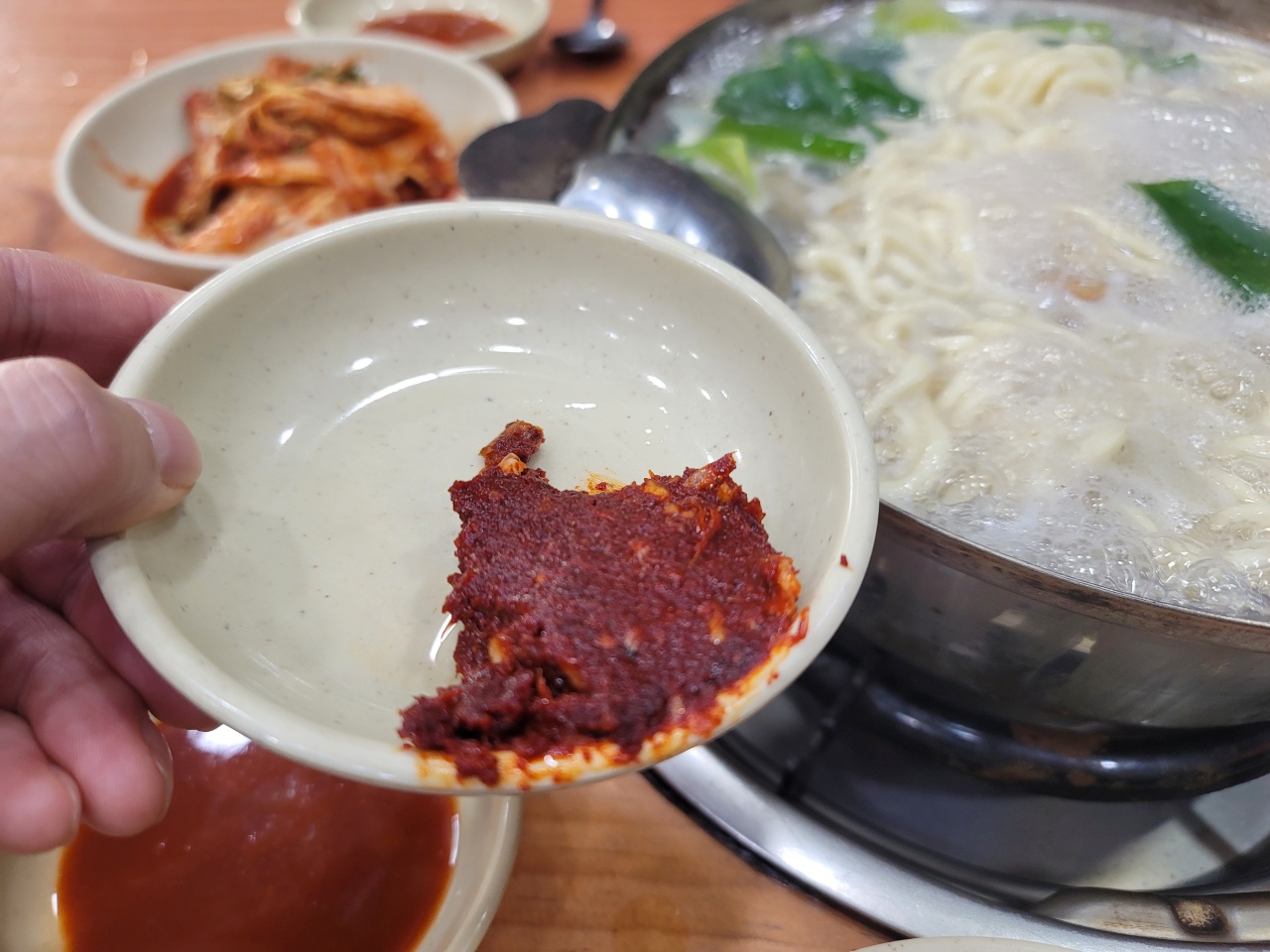 강경해물칼국수 매장 방문 후 남겨주신 고객 리뷰 사진입니다.