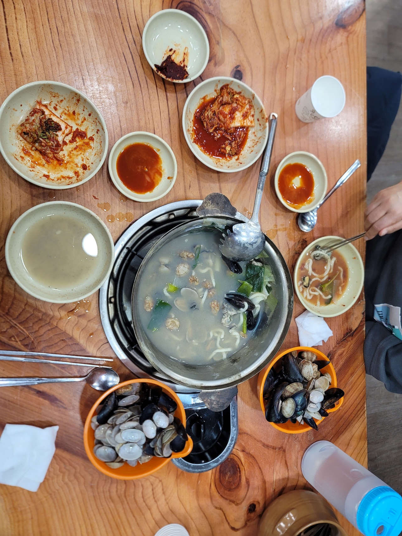 강경해물칼국수 매장 방문 후 남겨주신 고객 리뷰 사진입니다.