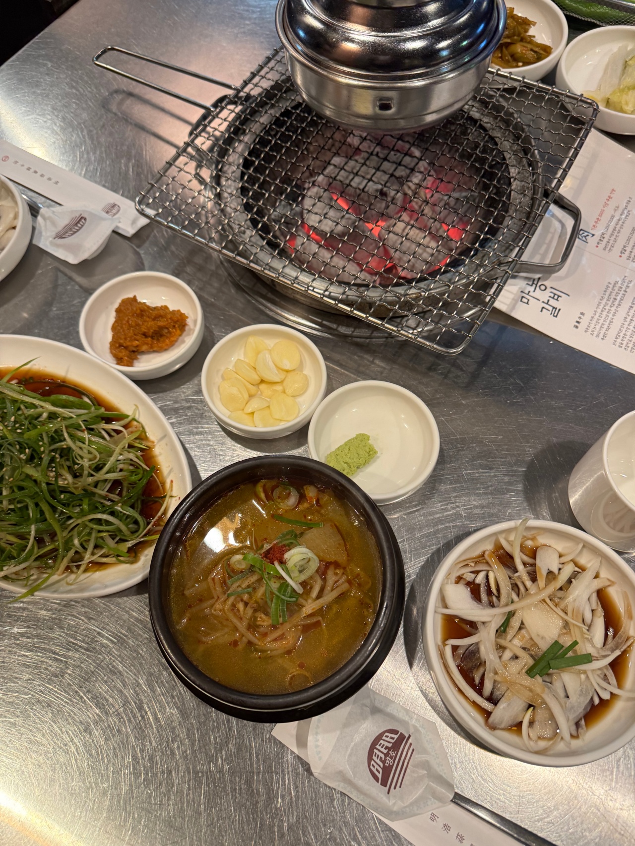 명호마농갈비 매장 방문 후 남겨주신 고객 리뷰 사진입니다.