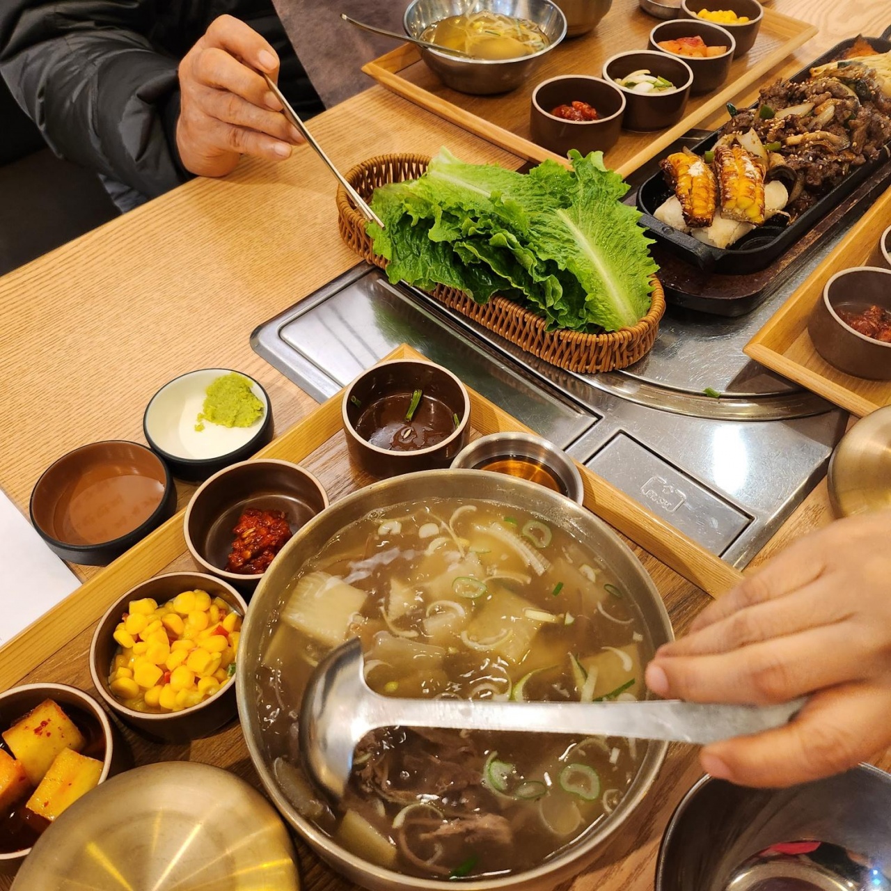 불고기온소반 판교본점 매장 방문 후 남겨주신 고객 리뷰 사진입니다.