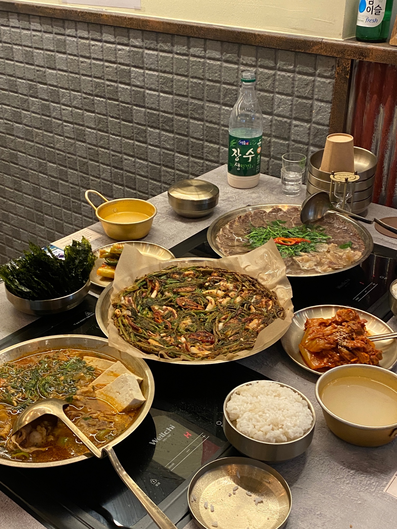 옥된장 공덕점 매장 방문 후 남겨주신 고객 리뷰 사진입니다.