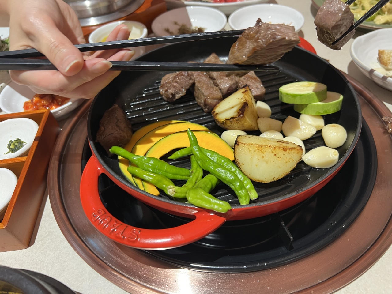 숙성시대 롯데백화점 동탄점 매장 방문 후 남겨주신 고객 리뷰 사진입니다.