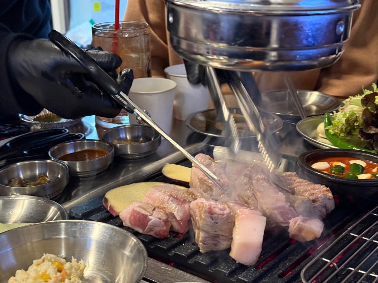뭉텅 신대방삼거리역점 매장 방문 후 남겨주신 고객 리뷰 사진입니다.