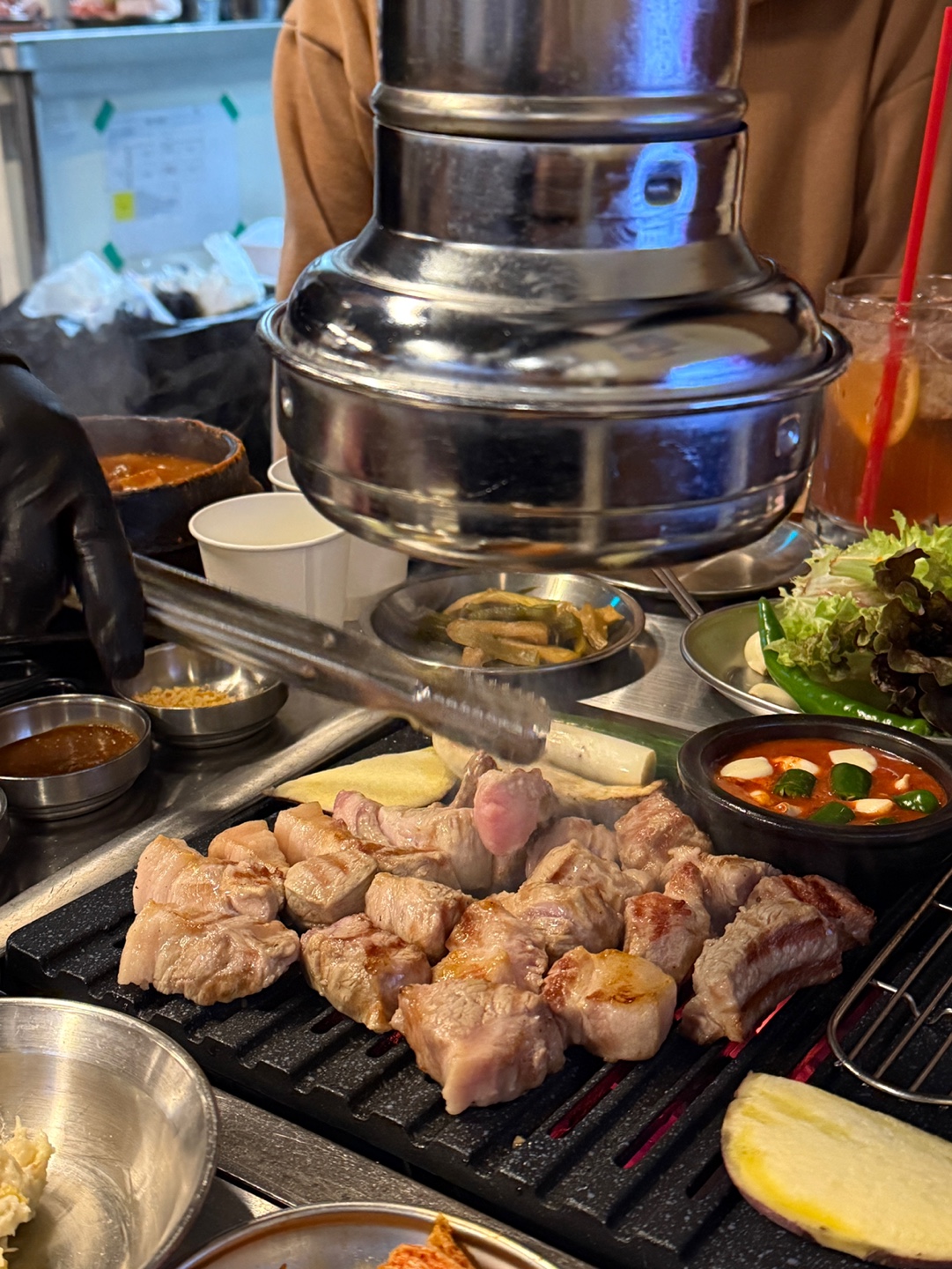 뭉텅 신대방삼거리역점 매장 방문 후 남겨주신 고객 리뷰 사진입니다.