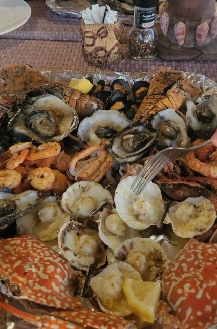 펄레스토랑 (Pearl Restaurant at Linaw Beach Resort) 매장 방문 후 남겨주신 고객 리뷰 사진입니다.