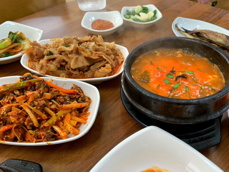 옛날우렁이식당 매장 방문 후 남겨주신 고객 리뷰 사진입니다.