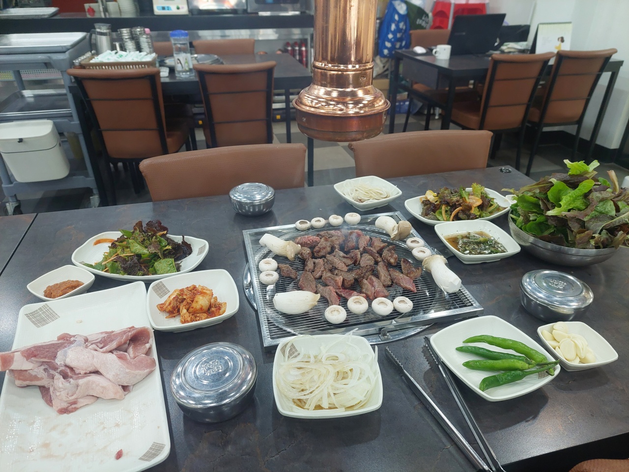 우정참숯소갈비살 매장 방문 후 남겨주신 고객 리뷰 사진입니다.