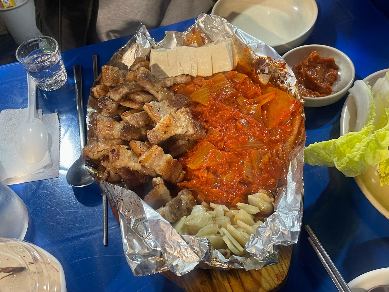 다운이네 포차 매장 방문 후 남겨주신 고객 리뷰 사진입니다.
