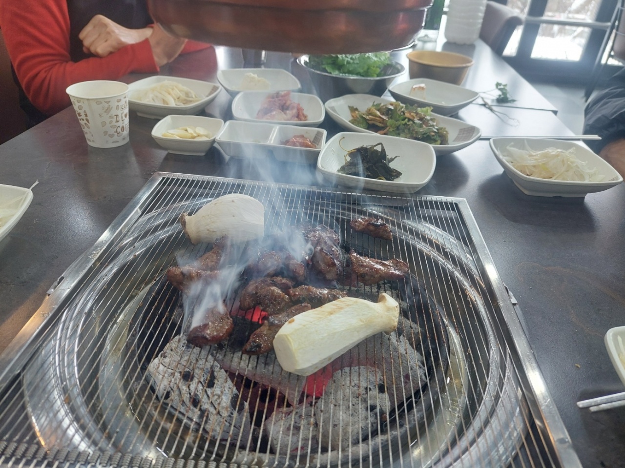 우정참숯소갈비살 매장 방문 후 남겨주신 고객 리뷰 사진입니다.
