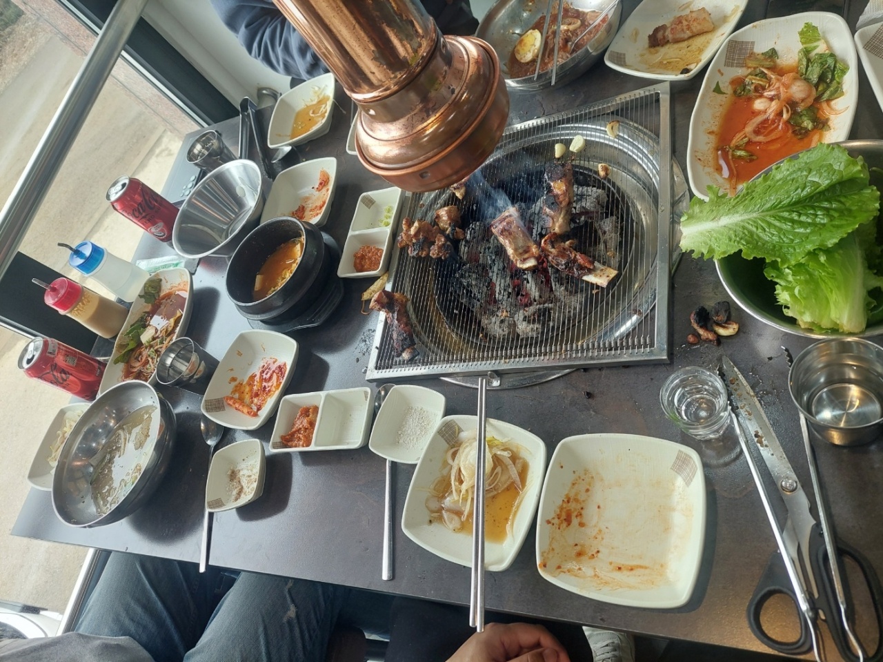 우정참숯소갈비살 매장 방문 후 남겨주신 고객 리뷰 사진입니다.