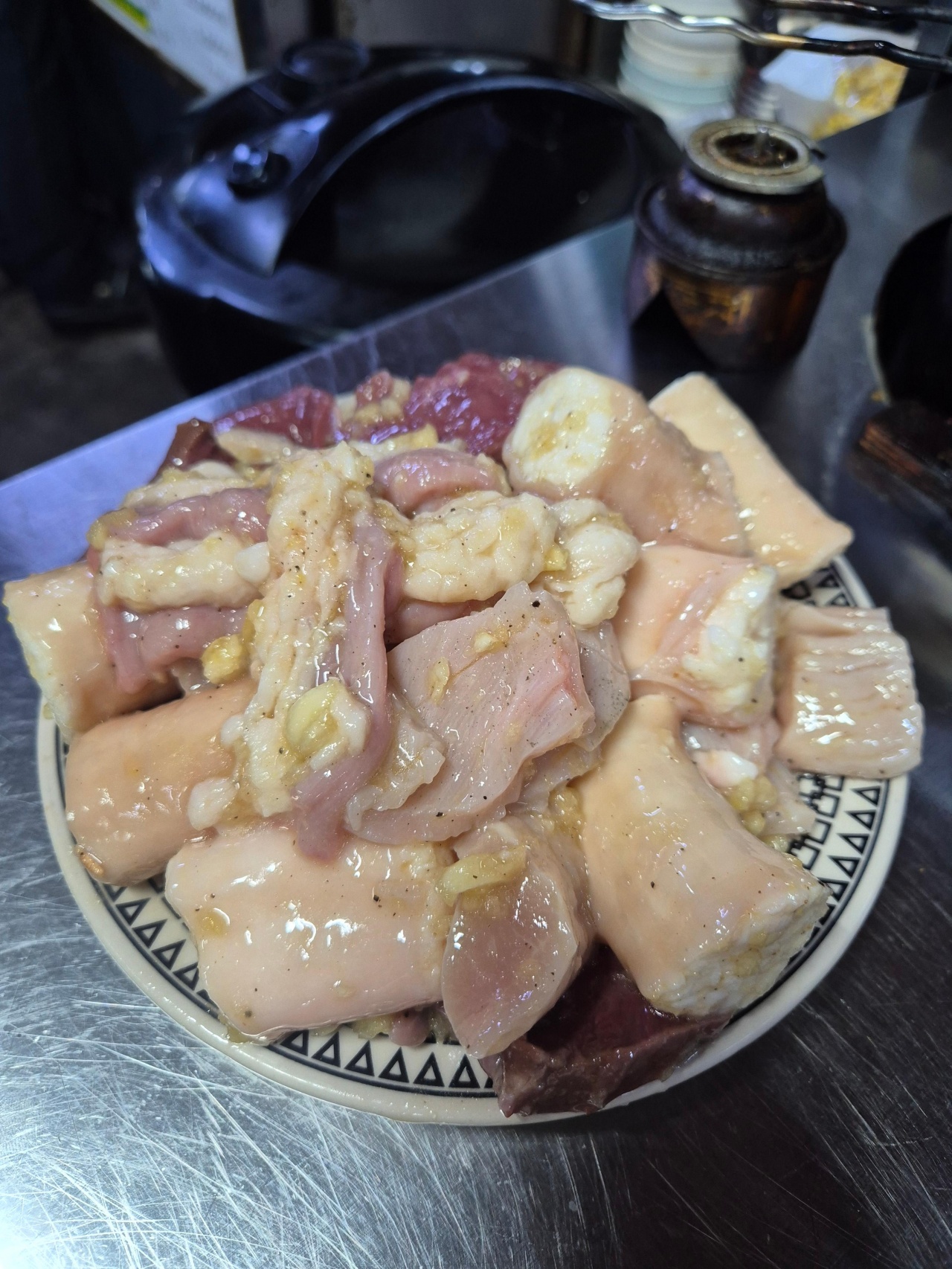 백화양곱창 매장 방문 후 남겨주신 고객 리뷰 사진입니다.